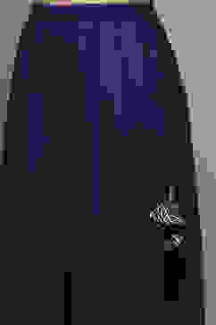 Indigo Cotton Straight Printed Kurta Sharara Suit Set image number 2