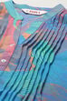 Blue Polyester Straight Kurta image number 1