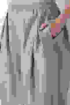 Beige Polyester Relaxed Dyed Pants image number 1