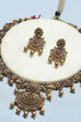 Red Green Alloy Necklace Set image number 2