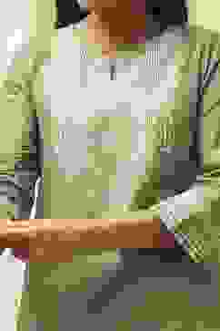 Green Pure Cotton Printed Straight Kurta image number 1