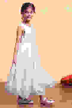 Matcha Green Polyester Blend Anarkali With Jacket Kurta Set image number 6