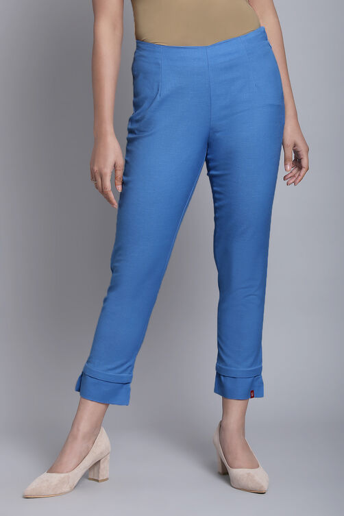 Green Bay Cotton Blend Solid Pant image number 0
