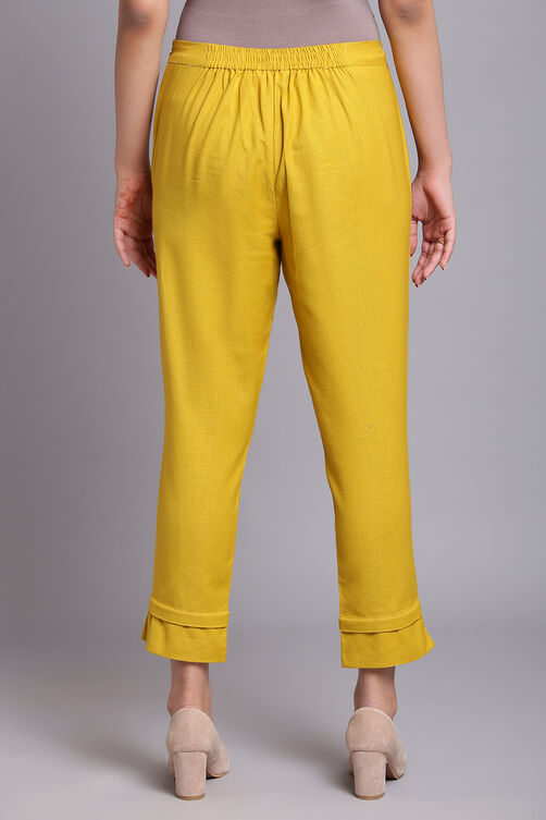 Green Bay Cotton Blend Solid Pant image number 4