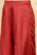 Pink Brocade Yarndyed Fitted 3 Piece Set image number 2