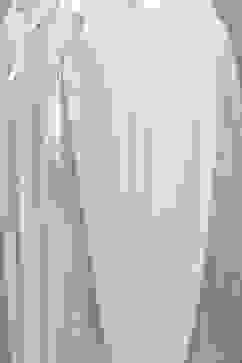 White & Pink Cotton Gathered Kurta Pants Suit Set image number 3