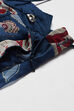 Blue Viscose Rayon Printed Lehenga Set image number 1