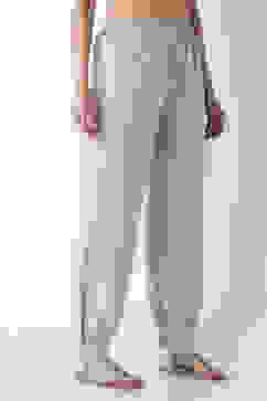 Light Beige Cotton Salwar Pants image number 3