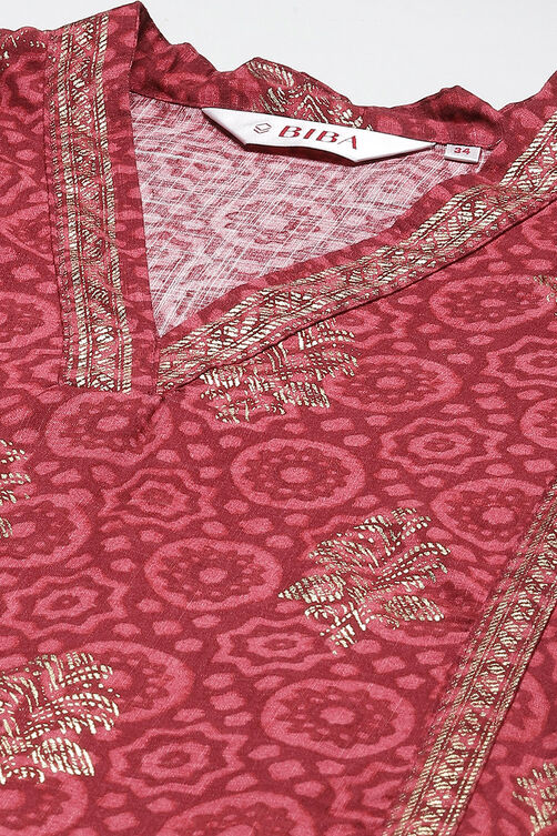 Green Rayon Straight Printed Kurta image number 1