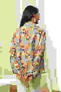 Multi-Colored Cotton Floral Shirt image number 3