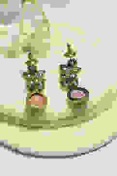 Light Pink Brass Drop & Danglers image number 2