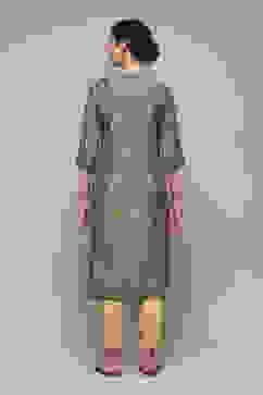 Green Poly Viscose Straight Printed Kurta image number 4