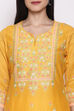 Pink Cotton Silk Yarndyed Kurti image number 1