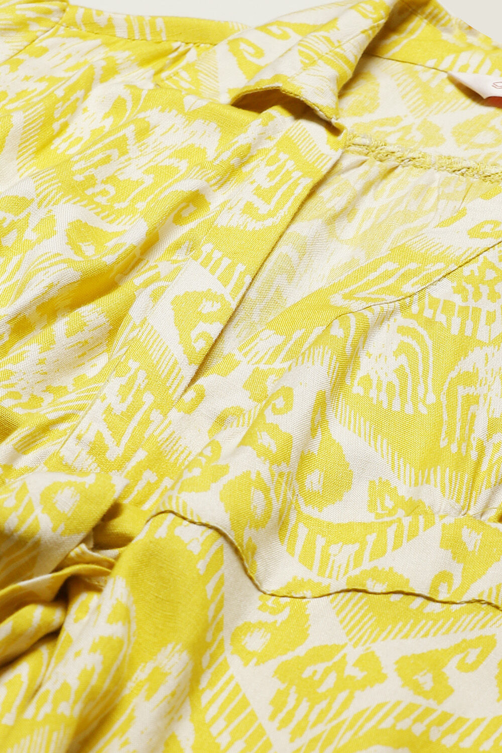 Lemon Cotton Fusion Wear image number 1