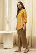 Yellow Art Silk Straight 2 Piece Set image number 3