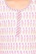 Off White Cotton Straight Kurta Salwar Suit Set image number 1