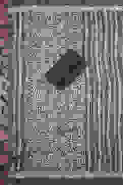 Gray Silk Blend Printed Unstitched Suit Set image number 3