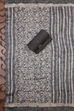 Rust Silk Blend Printed Unstitched Suit Set image number 3