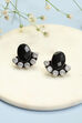 Black Brass Earrings image number 0