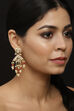 Red Drop Earrings image number 3