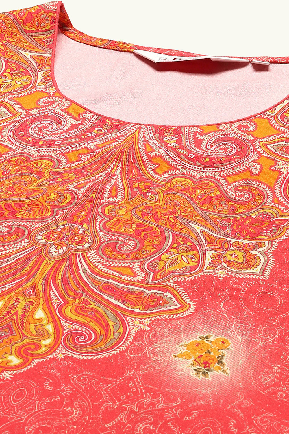 Light Blue Rayon Straight Kurta Regular Pants Suit Set image number 1