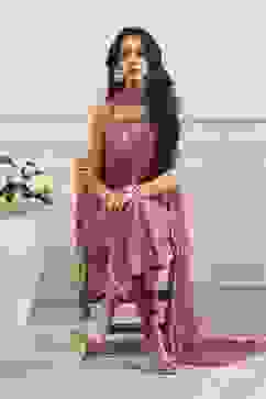 Pink Cotton Straight Suit Set image number 0