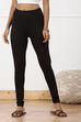 Yellow Cotton Lycra Churidar image number 4
