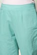 Mustard Viscose Kalidar Kurta Pant Suit Set image number 2