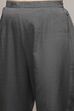 Grey Cotton Blend Woven Unstitched Suit Set image number 3
