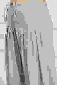 Grey Poly Crepe Digital Print Unstitched Suit Set image number 3