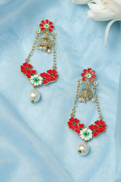 Rani Pink Earrings image number 0
