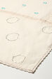 Off White Cotton Schiffly Unstitched Suit Set image number 4