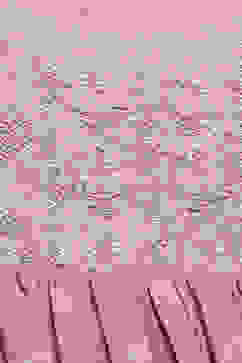 Pink Cotton Flared Printed Dress image number 1