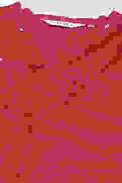 Cherry Red Cotton Straight Kurta Salwar Suit Set image number 1