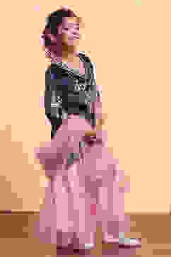 Teal Viscose Blend Straight Suit Set image number 5