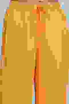 Orange Cotton Printed Straight Suit Set image number 2