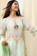 Pista Green Modal Blend Straight Suit Set image number 7