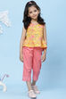 Black Cotton Solid Capri Pant image number 5