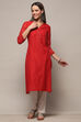 White Polyester Asymmetric Kurta image number 0