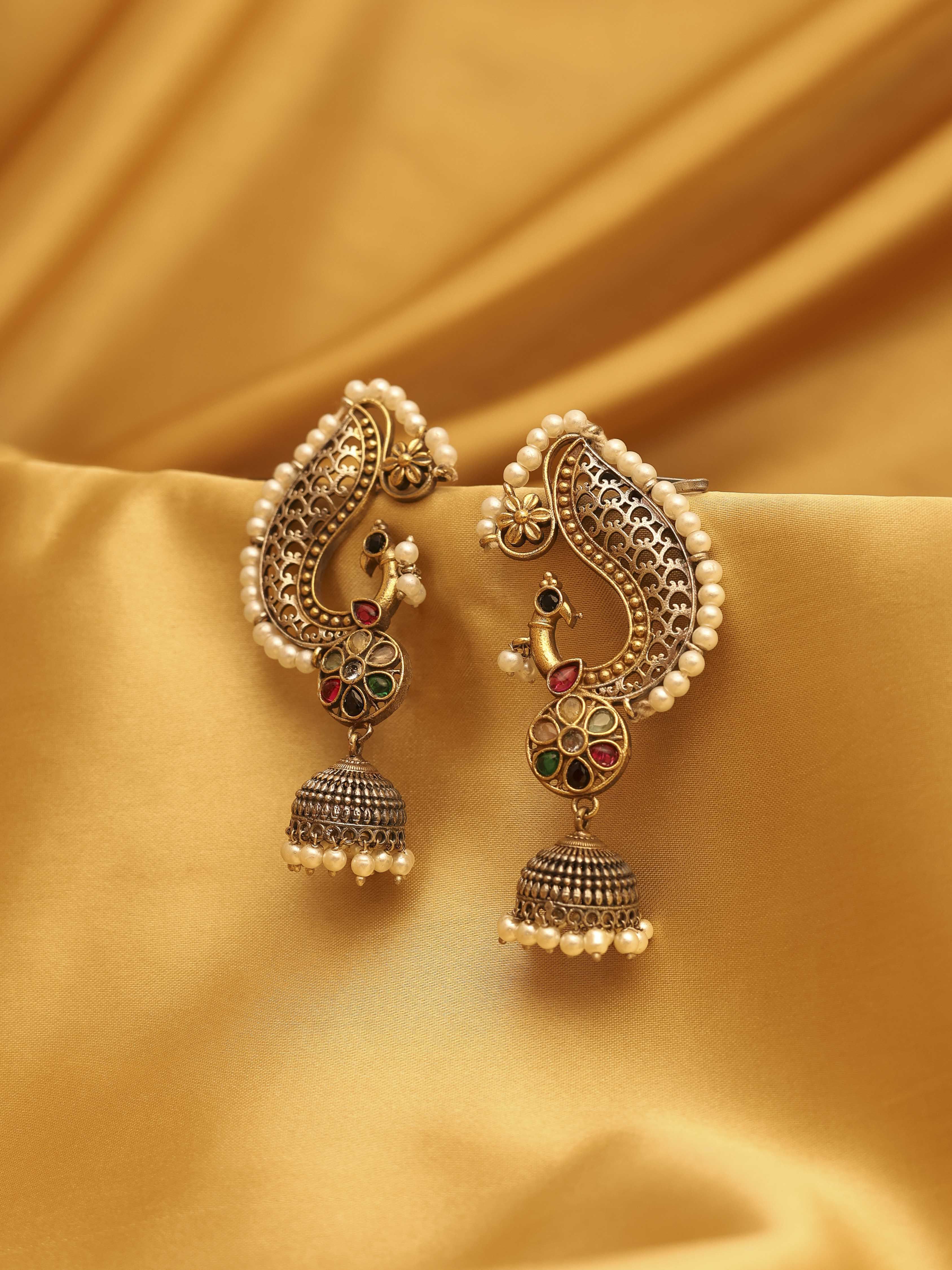 biba Multicolor Brass EarcuffMulticolor Brass Earcuff-picture-487