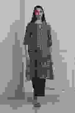 Blue Cotton Straight Kurta image number 5