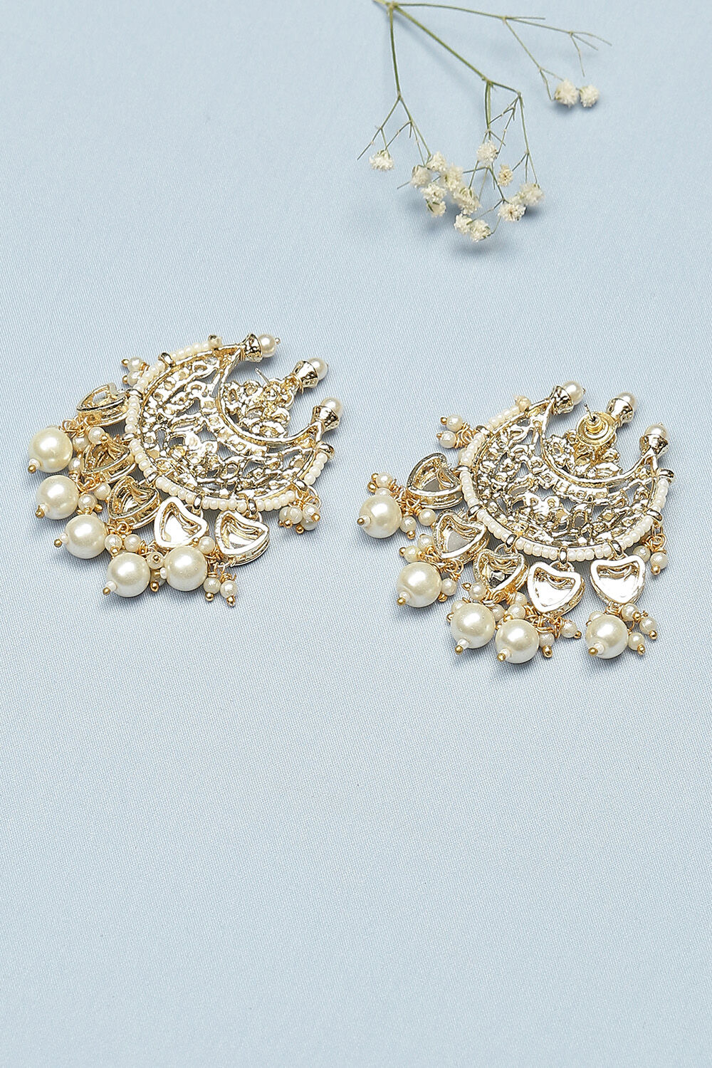 Pearl Alloy Earrings image number 2
