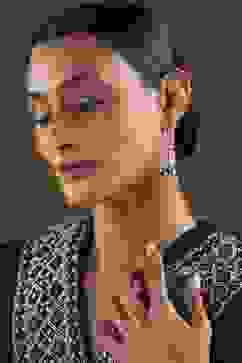 Silver Brass Jhumka image number 3