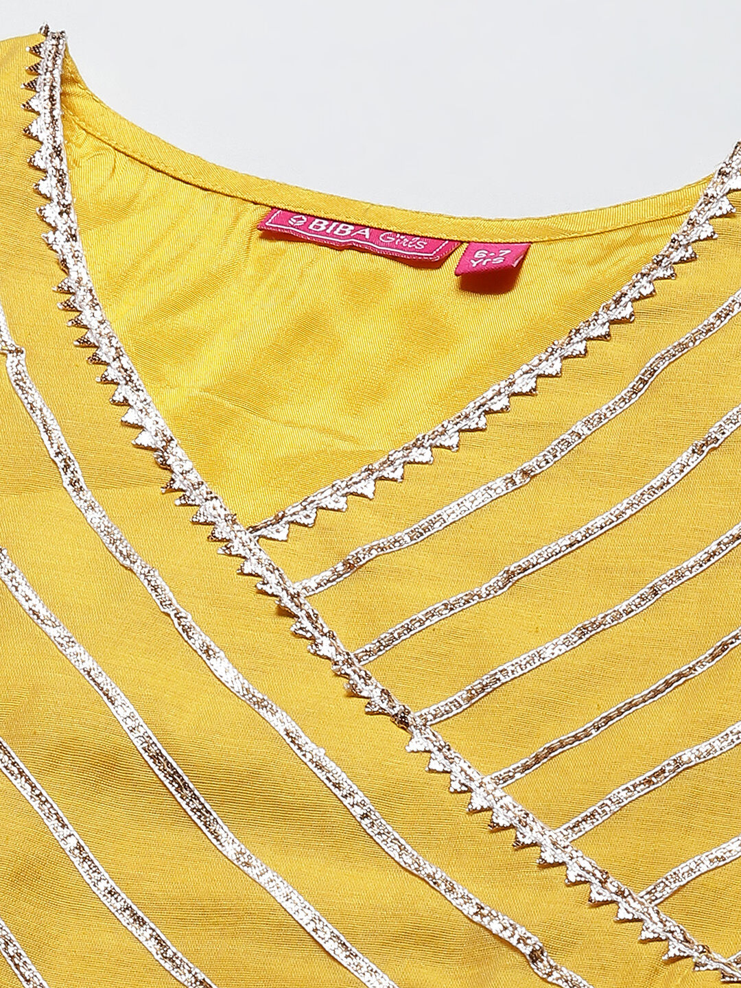 Yellow Art Silk Lehenga Set image number 1