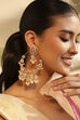 Red Brass Drop & Danglers image number 1