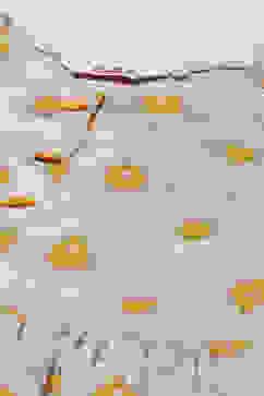 Off White Rayon Flared Fusion Dress image number 1