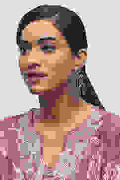 Green Brass Drop & Danglers image number 1