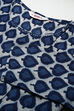 Indigo Cotton A-line Dress image number 1
