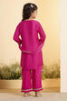 Pink Yoke Design A-Line Kurta Set image number 4
