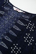 Indigo Rayon Kurta A-line Printed Kurta Dress image number 1